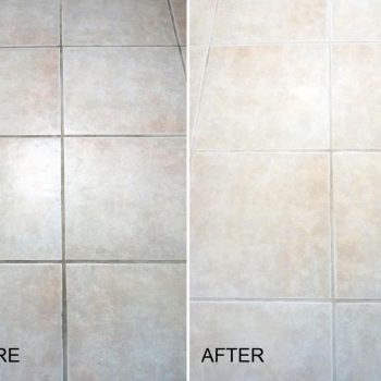 Tile and grout-cleaning